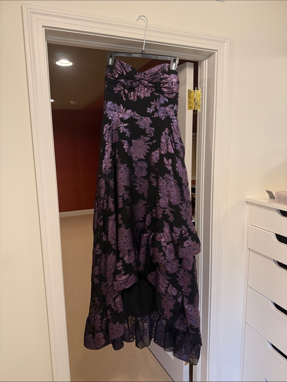 Shoshanna Toriana Metallic Dress